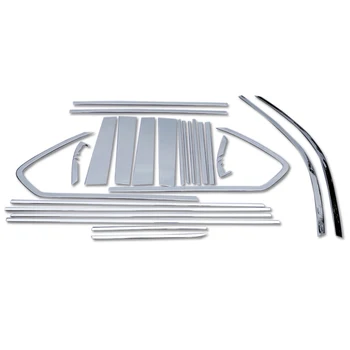 2015 2016 2017 For Toyota Land Cruiser Prado FJ150 2010-2018 Stainless Steel Window Sill Trim With Center Pillar 24pcs/set
2015 2016 2017 For Toyota Land Cruiser Prado FJ150 2010-2018 Stainless Steel Window Sill Trim With Center Pillar 24pcs/set