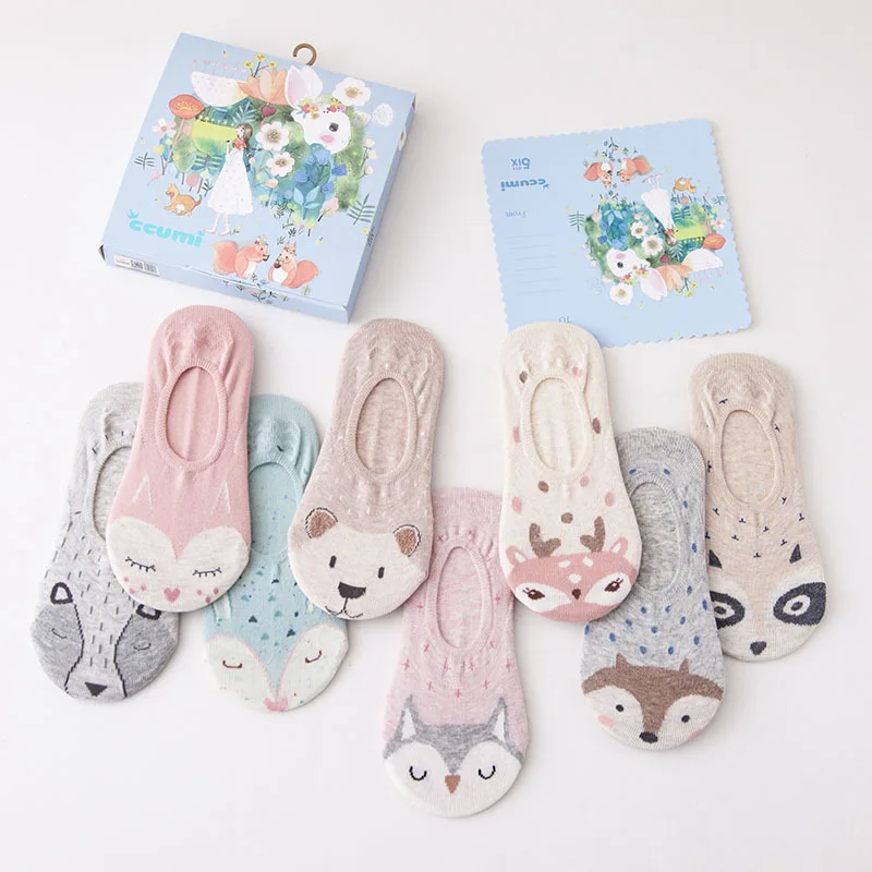 free ship random 4pairs 5ix ccumi Women's Socks Cotton Cute Cartoon Animals Ladies Invisible Boat Socks Stretch
free ship random 4pairs 5ix ccumi Women's Socks Cotton Cute Cartoon Animals Ladies Invisible Boat Socks Stretch