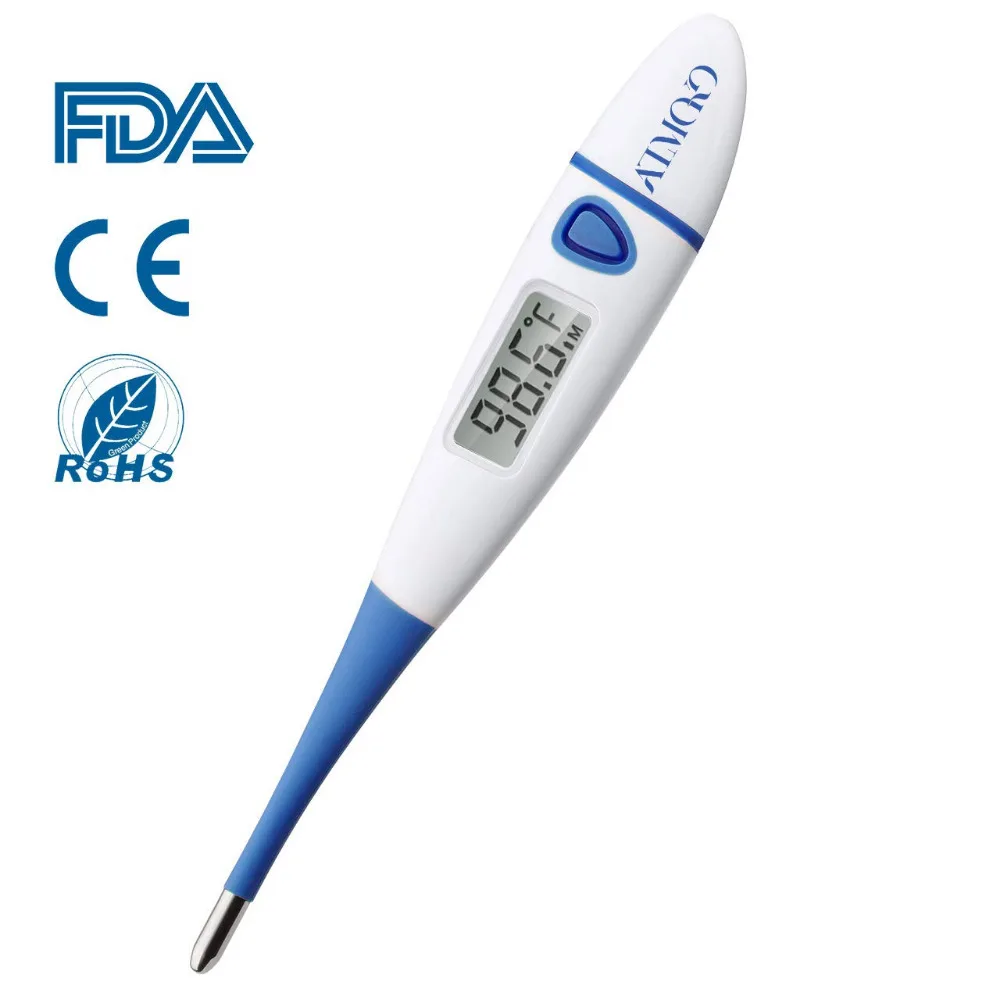 Useful LCD Digital Thermometer Household Thermometers FDA 10 Seconds Fever Alarm Oral Thermometer Tester for Adult Baby Kid
Useful LCD Digital Thermometer Household Thermometers FDA 10 Seconds Fever Alarm Oral Thermometer Tester for Adult Baby Kid