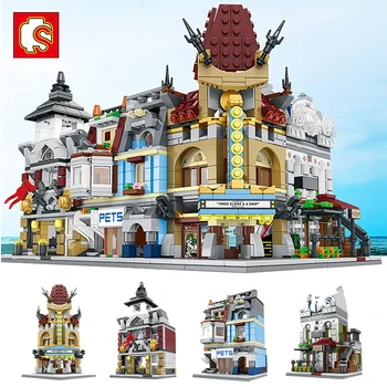 Sembo Technic Street View Store Compatible With LeSet City Building Blocks Bricks 3D Model Educational Toys Diy Child Gifts
Sembo Technic Street View Store Compatible With LeSet City Building Blocks Bricks 3D Model Educational Toys Diy Child Gifts