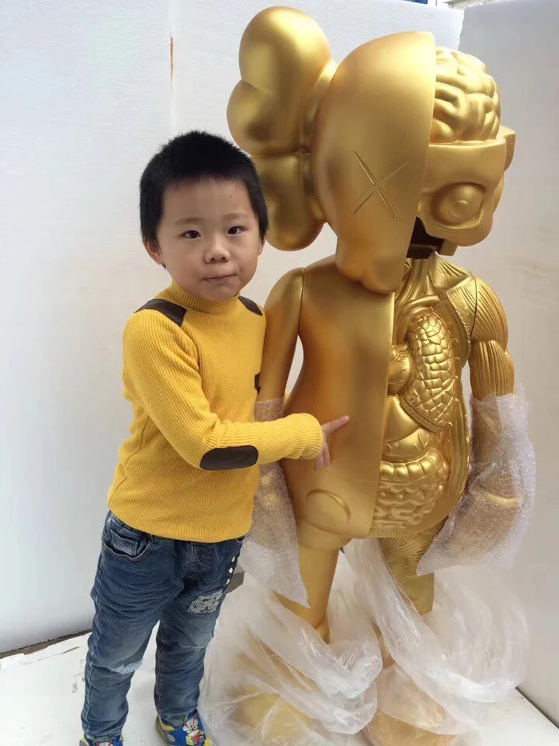 1.3M tall Kaws 4 ft Dissected Companion fake 4 feet(1.3M high) 1:1 KAWS action figures toys for Home Decoration
1.3M tall Kaws 4 ft Dissected Companion fake 4 feet(1.3M high) 1:1 KAWS action figures toys for Home Decoration