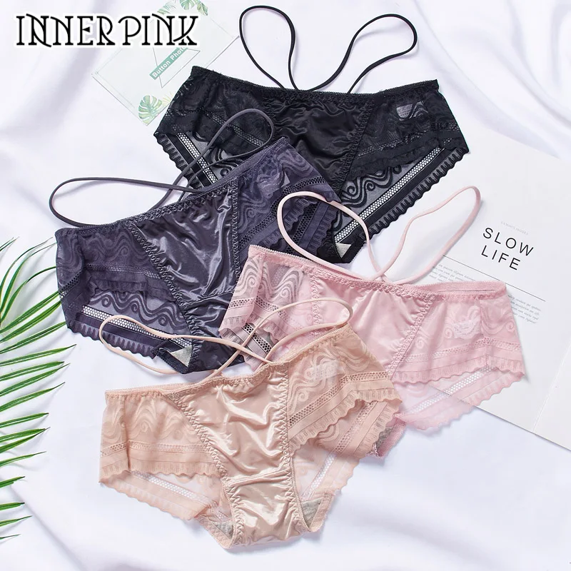 Women Sexy Lace Panties Female Pluse Size Mid Waist Breathable Briefs Ice Silk Soft Underwear Ladies Fashion Lingerie Intimates
Women Sexy Lace Panties Female Pluse Size Mid Waist Breathable Briefs Ice Silk Soft Underwear Ladies Fashion Lingerie Intimates