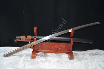 HIGH QUALITY 1095 CARBON STEEL FOLDED STEEL JAPANESE SAMURAI KATANA SWORD SNAKE TSUBA CAN CUT BAMBOO TREE
HIGH QUALITY 1095 CARBON STEEL FOLDED STEEL JAPANESE SAMURAI KATANA SWORD SNAKE TSUBA CAN CUT BAMBOO TREE