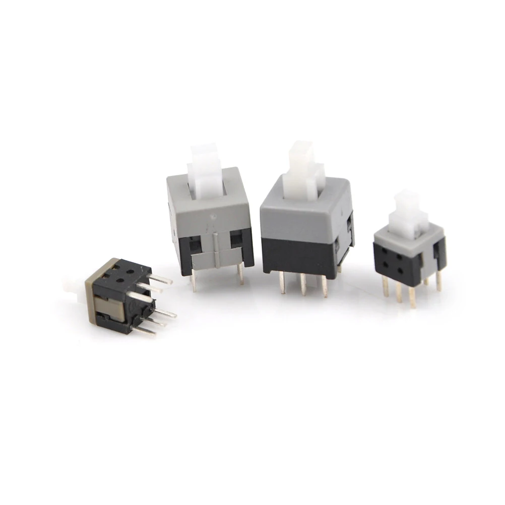 Hot 10PCS 8.5*8.5/5.8*5.8mm 6 Pin Non Lock/Self-Lock ON/OFF lock Push Switch Power Switch Key Button Switch
Hot 10PCS 8.5*8.5/5.8*5.8mm 6 Pin Non Lock/Self-Lock ON/OFF lock Push Switch Power Switch Key Button Switch