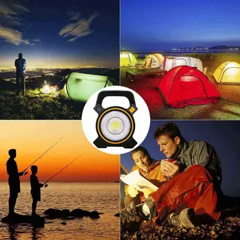 Newly Portable Solar COB Work Light Solar/USB Rechargeable LED Flood Emergency Lamp for Outdoor Camping DAG-ship
Newly Portable Solar COB Work Light Solar/USB Rechargeable LED Flood Emergency Lamp for Outdoor Camping DAG-ship