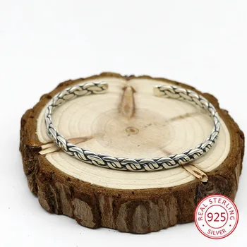 S925 sterling silvery bracelet fashion personality creative opening twist simple temperament lover gift 2019 hot sale Bangles
S925 sterling silvery bracelet fashion personality creative opening twist simple temperament lover gift 2019 hot sale Bangles