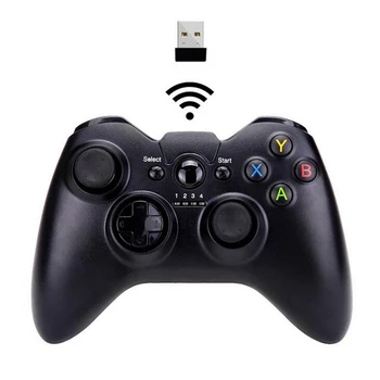 Wireless Bluetooth Game Controller for Android Mobile Gamepad for PC Tablet Smartphone TV Box 2.4G transmission technology
Wireless Bluetooth Game Controller for Android Mobile Gamepad for PC Tablet Smartphone TV Box 2.4G transmission technology