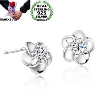 OMHXZJ Wholesale Personality Fashion OL Woman Girl Party White Purple Flower Zircon 30% Sterling Silver Stud Earrings YE279
OMHXZJ Wholesale Personality Fashion OL Woman Girl Party White Purple Flower Zircon 30% Sterling Silver Stud Earrings YE279