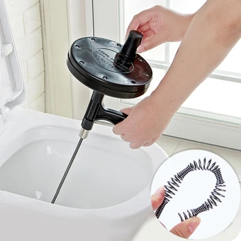 Drain Cleaners with 5M Steel Wire Drain Auger Drain Clog Remover Use for Plumbing Snake Pipe Cleaner Kitchen Sink Bathtub Drain
Drain Cleaners with 5M Steel Wire Drain Auger Drain Clog Remover Use for Plumbing Snake Pipe Cleaner Kitchen Sink Bathtub Drain