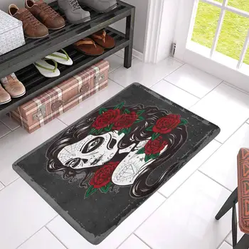 Day of Dead Girl Indoor Entrance Doormat, Backing Non Slip Door Mat Entrance Rugs Home Decor
Day of Dead Girl Indoor Entrance Doormat, Backing Non Slip Door Mat Entrance Rugs Home Decor