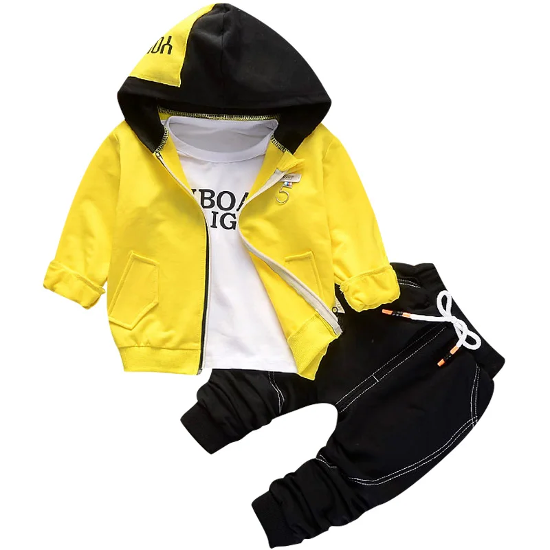 Baby Boy Clothing Sets Kids 3PCS Coat+T-shirt+Pants Children Clothes For Spring Autumn Bebe boy Outfits Bib Tracksuit
Baby Boy Clothing Sets Kids 3PCS Coat+T-shirt+Pants Children Clothes For Spring Autumn Bebe boy Outfits Bib Tracksuit
