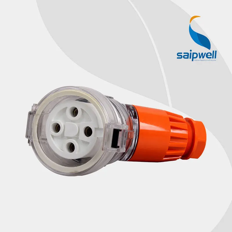 SAIPWELL New Electrical Plug IP67 Waterproof Industrial Plug 4 Poles 32A Australia Power Plug
SAIPWELL New Electrical Plug IP67 Waterproof Industrial Plug 4 Poles 32A Australia Power Plug