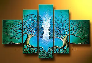 100% Hand-painted Oil Wall Art Blue Tree Human Body Home Decoration Landscape Oil Painting on Canvas cuadros pared grandes 5pcs
100% Hand-painted Oil Wall Art Blue Tree Human Body Home Decoration Landscape Oil Painting on Canvas cuadros pared grandes 5pcs