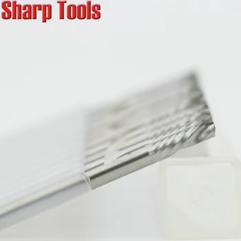 Up Down Cut 1pc 3.175mm 1 Flute Slotting Tool Milling Cutter Carbide Spiral Engraving Bit Router CNC Wood End Mills Cel12-32mm
Up Down Cut 1pc 3.175mm 1 Flute Slotting Tool Milling Cutter Carbide Spiral Engraving Bit Router CNC Wood End Mills Cel12-32mm
