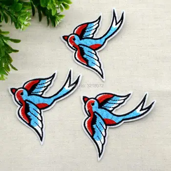 30pcs/lot Swallow Animal Embroidered Iron On Patch Applique Badge Kids Children Cartoon Patch Shirt Jeans Shoes Wholesale
30pcs/lot Swallow Animal Embroidered Iron On Patch Applique Badge Kids Children Cartoon Patch Shirt Jeans Shoes Wholesale