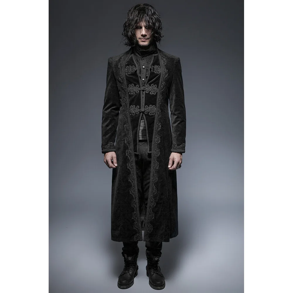 Punk Motorcycle Mens Coat Long Black Velvet Gothic Steampunk Horseman Jacket Y651 S-XXXL
Punk Motorcycle Mens Coat Long Black Velvet Gothic Steampunk Horseman Jacket Y651 S-XXXL