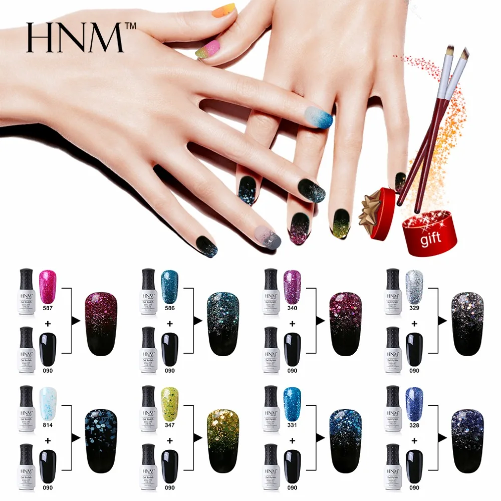 HNM 2pcs Gradient Nail Polish+1pcs Nail Brush Sets Kits Long Lasting UV Gel Vernis Semi Permanent Fashion Soak Off Gel Nail Kit
HNM 2pcs Gradient Nail Polish+1pcs Nail Brush Sets Kits Long Lasting UV Gel Vernis Semi Permanent Fashion Soak Off Gel Nail Kit