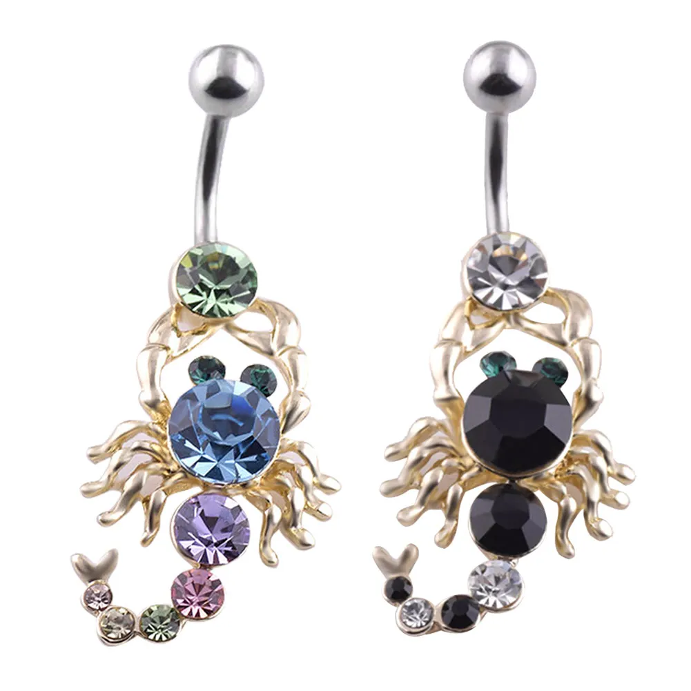 Crystal Scorpion Steampunk Sexy Body Jewelry Piercings Navel Button Belly Rings Bikini Accessories M8694
Crystal Scorpion Steampunk Sexy Body Jewelry Piercings Navel Button Belly Rings Bikini Accessories M8694