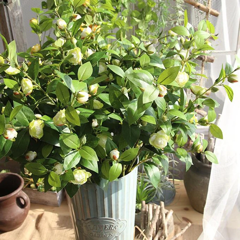 1 pc Hot Selling Home Decoration Camellia Artificial Tea Rose Silk Flower Fake Camellia Fake Camellia for Wedding and Party
1 pc Hot Selling Home Decoration Camellia Artificial Tea Rose Silk Flower Fake Camellia Fake Camellia for Wedding and Party