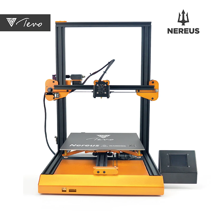 

TEVO Fully Assembled Aluminium Nereus Large Bed Built WiFi APP Function Colorful Touch Screen Extrusion 3D Printer Machine