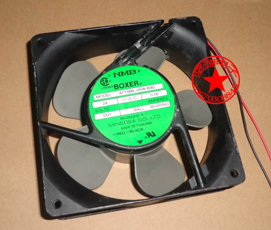 NMB-MAT 4715ML-05W-B40 D01 DC 24V 0.56A 120x120x38 мм 2-проводной Вентилятор охлаждения сервера
NMB-MAT 4715ML-05W-B40 D01 DC 24V 0.56A 120x120x38 мм 2-проводной Вентилятор охлаждения сервера