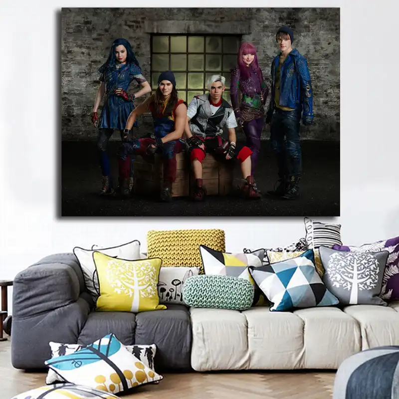 Movie Poster Tv Cast Characters Art Canvas Oil Painting Wall