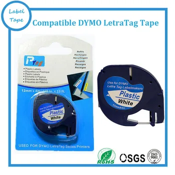 91201 Dymo Letratag Label Tape Ribbon Compatible Dymo LT Printer Black on White Printer Ribbon
91201 Dymo Letratag Label Tape Ribbon Compatible Dymo LT Printer Black on White Printer Ribbon