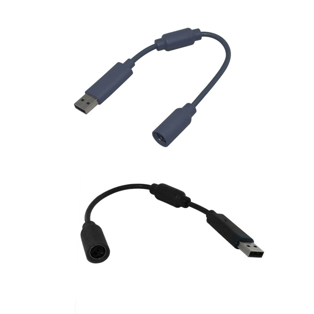 

Top selling for Microsoft xbox360 for Xbox 360 USB Breakaway cable line PC Cable off Cord Adapter with filter