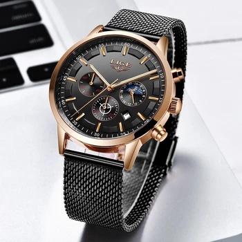 2019 LIGE Relogio Masculino Men Watches Luxury Gift Famous Top Brand Men's Fashion Casual Dress Watch Military Quartz watches
2019 LIGE Relogio Masculino Men Watches Luxury Gift Famous Top Brand Men's Fashion Casual Dress Watch Military Quartz watches