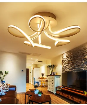 Art shaped LED ceiling lamp home living room bedroom study restaurant lights office commercial lighting Ceiling light 110-240V
Art shaped LED ceiling lamp home living room bedroom study restaurant lights office commercial lighting Ceiling light 110-240V
