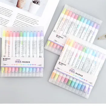 Students adorn light-coloured marker pens with 12-colour double-headed fluorescent pens and set up bookkeeping Diaries
Students adorn light-coloured marker pens with 12-colour double-headed fluorescent pens and set up bookkeeping Diaries