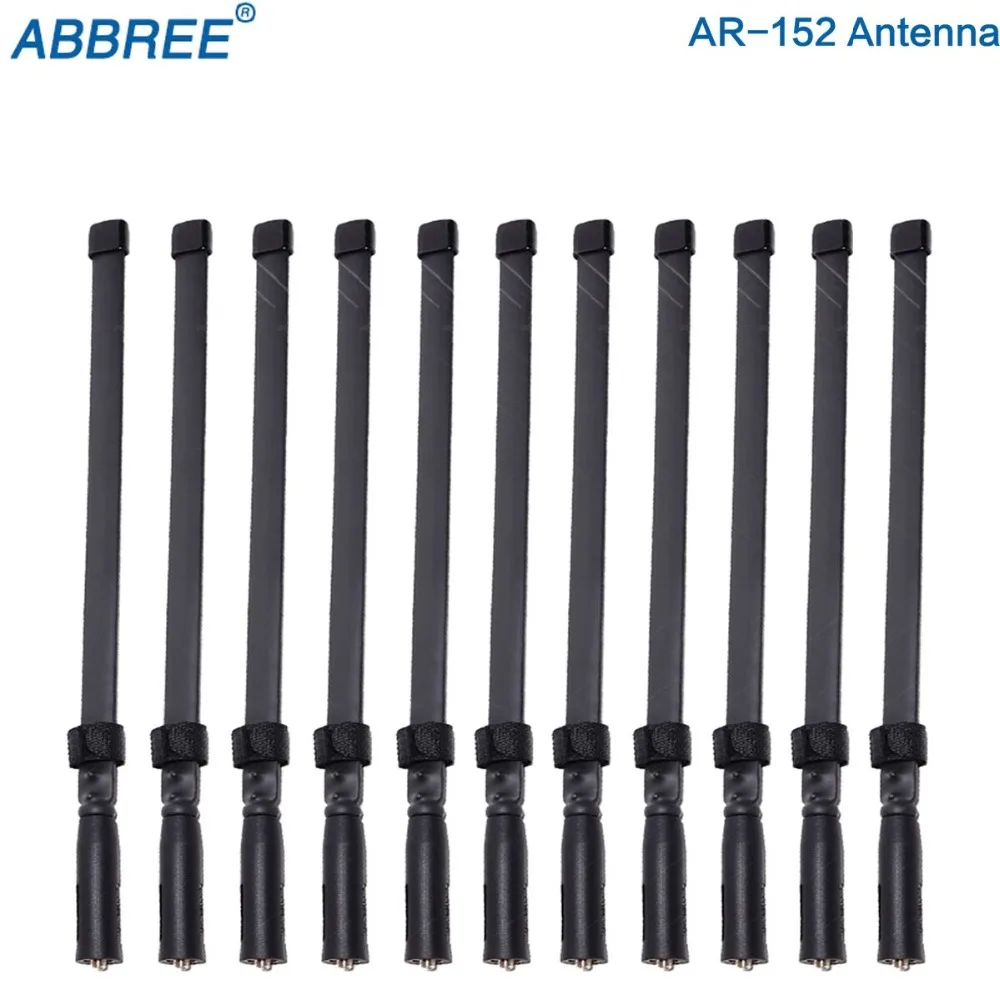 10pcs/2pcs ABBREE SMA-Female VHF UHF Dual Band 144/430Mhz Foldable Tactical Antenna For Walkie Talkie Baofeng UV-5R UV-82
10pcs/2pcs ABBREE SMA-Female VHF UHF Dual Band 144/430Mhz Foldable Tactical Antenna For Walkie Talkie Baofeng UV-5R UV-82