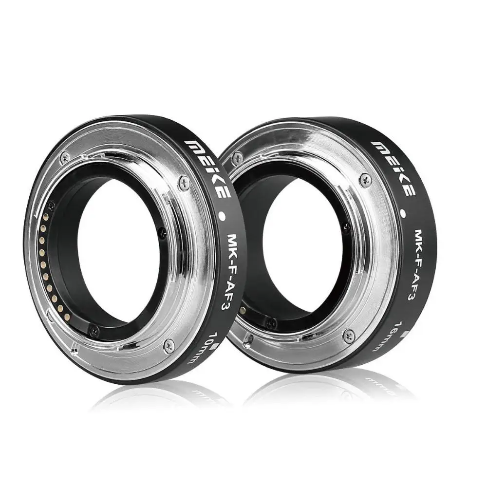 Metal Auto Focus Macro Extension Tube for Fujifilm X-T20 XT2 X-T10 XT3 X100F X-H1 X-A5 X-PRO2 X-A1 X-T1 X-T10 Meike MK-F-AF3 r25
Metal Auto Focus Macro Extension Tube for Fujifilm X-T20 XT2 X-T10 XT3 X100F X-H1 X-A5 X-PRO2 X-A1 X-T1 X-T10 Meike MK-F-AF3 r25