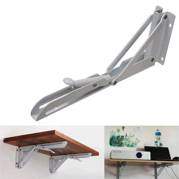 2pcs White Triangular Folding Bracket Metal Release Catch Support Bench Table Folding Shelf Bracket DIY Home Table Bench
2pcs White Triangular Folding Bracket Metal Release Catch Support Bench Table Folding Shelf Bracket DIY Home Table Bench