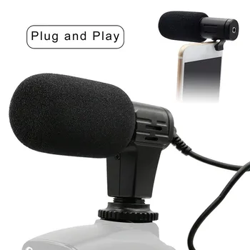 3.5MM Portable Condenser Microphone Multifunctional Mount Camera Microphones For Canon Nikon D-SLR Interview Mic For Smartphone
3.5MM Portable Condenser Microphone Multifunctional Mount Camera Microphones For Canon Nikon D-SLR Interview Mic For Smartphone