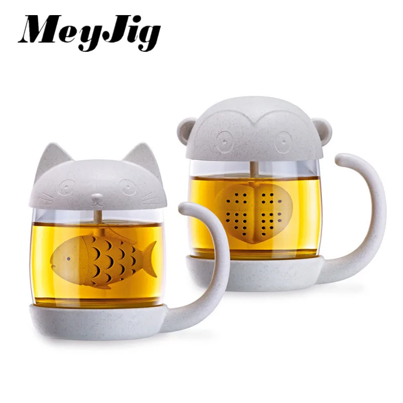 MeyJig 1PC 250ML Wheat Fiber Mug Lemon/Tea Leaf Strainer & Tea Infuser Cute Cartoon Animals Mugs Drinkware Kids Birthday Gift
MeyJig 1PC 250ML Wheat Fiber Mug Lemon/Tea Leaf Strainer & Tea Infuser Cute Cartoon Animals Mugs Drinkware Kids Birthday Gift