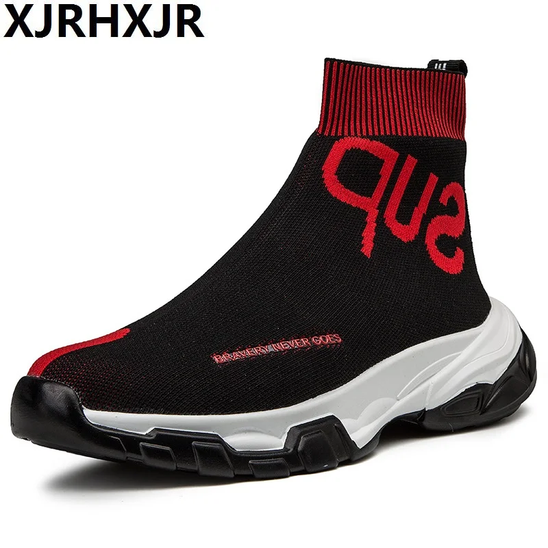 Brand Socks Boots Women Fashion Designer Shoes Woman 2019 Mid-Calf Boots Elastic Slim Female Lady Casual Shoes Size 35-40
Brand Socks Boots Women Fashion Designer Shoes Woman 2019 Mid-Calf Boots Elastic Slim Female Lady Casual Shoes Size 35-40