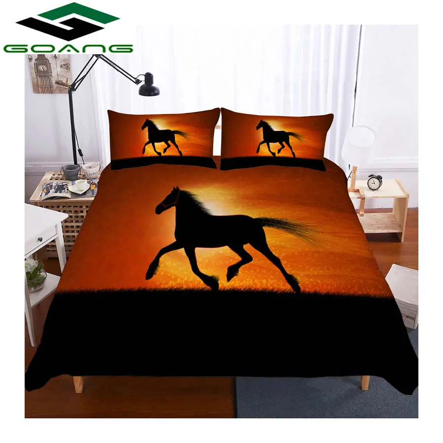 GOANG 3d bedding set digital printing Sunset horse running bed linen duvet cover bed cover pillow case 3pcs queen bedding set
GOANG 3d bedding set digital printing Sunset horse running bed linen duvet cover bed cover pillow case 3pcs queen bedding set