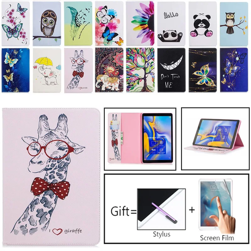 Case For Samsung Galaxy Tab A A2 2018 10.5 inch T590 T595 T597 SM-T590 Cover Funda Tablet Fashion painted Stand Shell + Film
Case For Samsung Galaxy Tab A A2 2018 10.5 inch T590 T595 T597 SM-T590 Cover Funda Tablet Fashion painted Stand Shell + Film