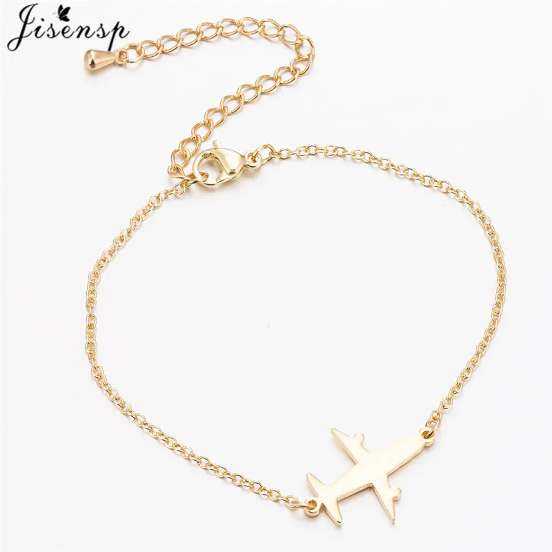 Jisensp Punk Plane Airplane Adjustable Bracelet Women Outdoor Travel Jewelry Stainless Steel Charm Bracelet Femme bijoux
Jisensp Punk Plane Airplane Adjustable Bracelet Women Outdoor Travel Jewelry Stainless Steel Charm Bracelet Femme bijoux