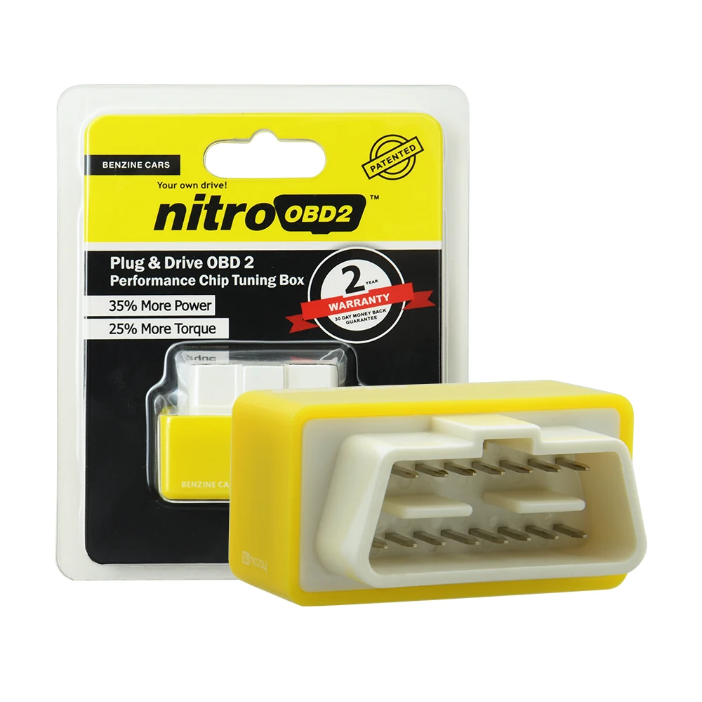 New Yellow NitroOBD2 Performance Chip Tuning Benzine Box Nitro OBD2 OBD Interface More Power Torque CNP Free
New Yellow NitroOBD2 Performance Chip Tuning Benzine Box Nitro OBD2 OBD Interface More Power Torque CNP Free
