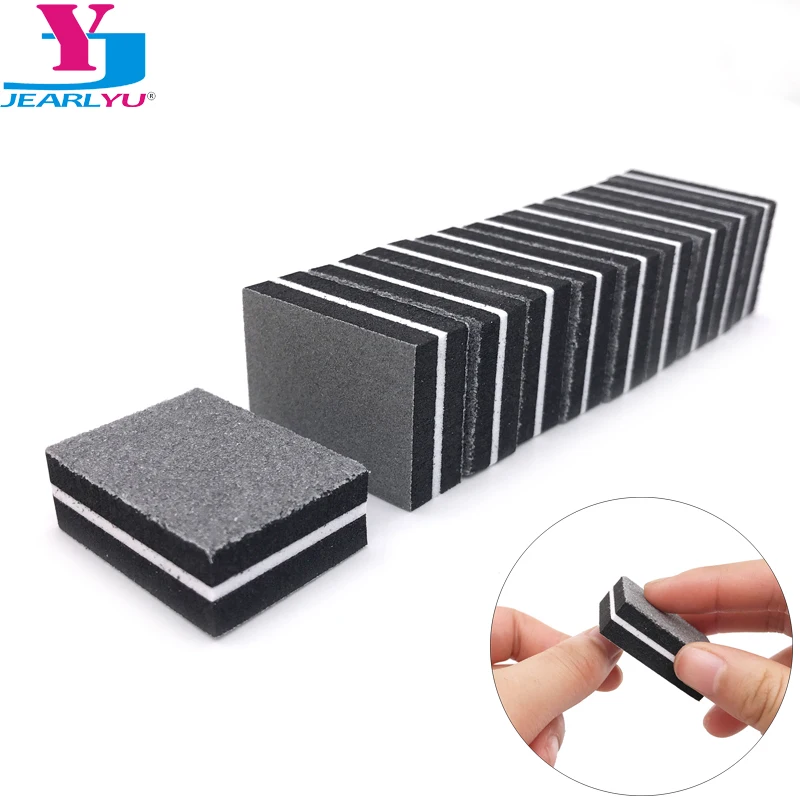 20 pcs Washable Nail Files Buffer Block Sanding Sponge Black Emery Board Sandpaper UV Gel Polish Manicure Tool Accessories Salon
20 pcs Washable Nail Files Buffer Block Sanding Sponge Black Emery Board Sandpaper UV Gel Polish Manicure Tool Accessories Salon