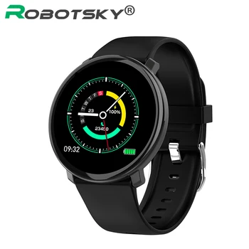 Robotsky M13 Smart Watch Full Screen Touch IP67 Waterproof Bluetooth Smartwatch Fitness Bracelet Multiple Sports for Android IOS
Robotsky M13 Smart Watch Full Screen Touch IP67 Waterproof Bluetooth Smartwatch Fitness Bracelet Multiple Sports for Android IOS