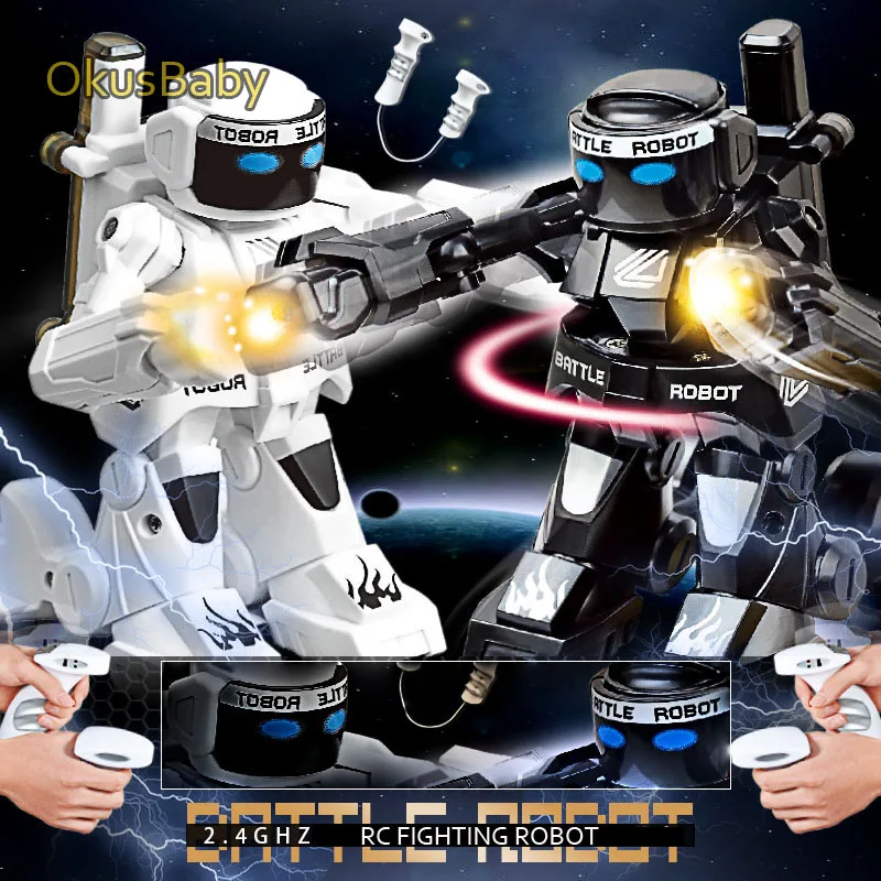 Newest RC Robot Action Figure Toy Combat Robot Control RC Battle Robot Toy For Boys Children Birthday Gift With Light And Sound
Newest RC Robot Action Figure Toy Combat Robot Control RC Battle Robot Toy For Boys Children Birthday Gift With Light And Sound