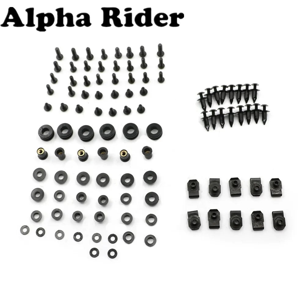 A Set Fairing Bolts Nuts Fastener Clips Screw Fit for Suzuki GSXR1000 GSXR 1000 K5 2005 2006 05 06 Black
A Set Fairing Bolts Nuts Fastener Clips Screw Fit for Suzuki GSXR1000 GSXR 1000 K5 2005 2006 05 06 Black