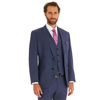 Custom Made Slim Fit Groom Tuxedos Side Slit Suits(Jacket+Pants+Vest)terno men suit latest coat pant designs costume homme
Custom Made Slim Fit Groom Tuxedos Side Slit Suits(Jacket+Pants+Vest)terno men suit latest coat pant designs costume homme