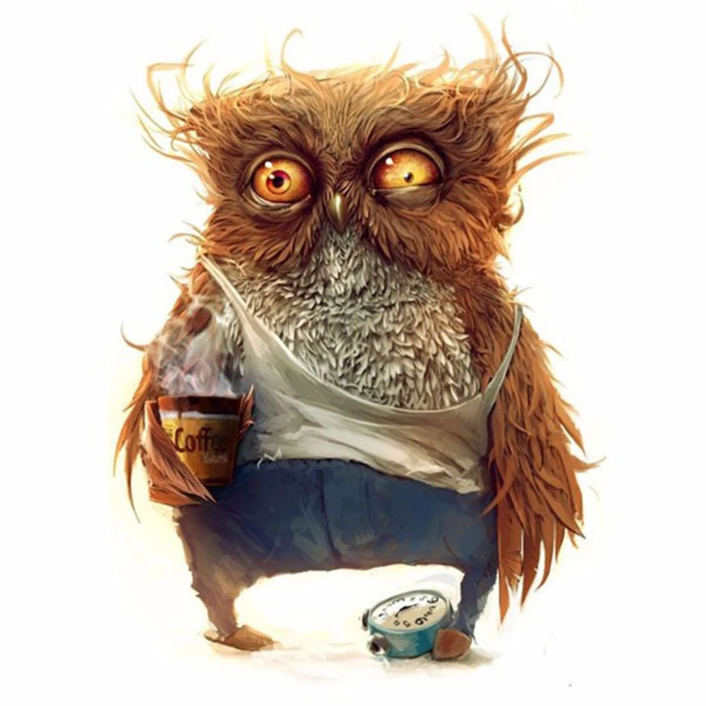LI LOYE Diamond embroidery diy diamond painting crystal styles piritless owl icon decorative embroidery Round rhinestone RT461
LI LOYE Diamond embroidery diy diamond painting crystal styles piritless owl icon decorative embroidery Round rhinestone RT461