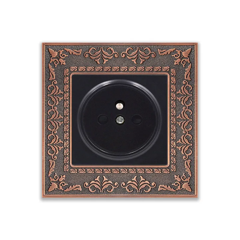 New Emboss style, 16A wall socket and Zinc alloy frame, French standard socket / EU standard wall outlet AC 110~250V
New Emboss style, 16A wall socket and Zinc alloy frame, French standard socket / EU standard wall outlet AC 110~250V