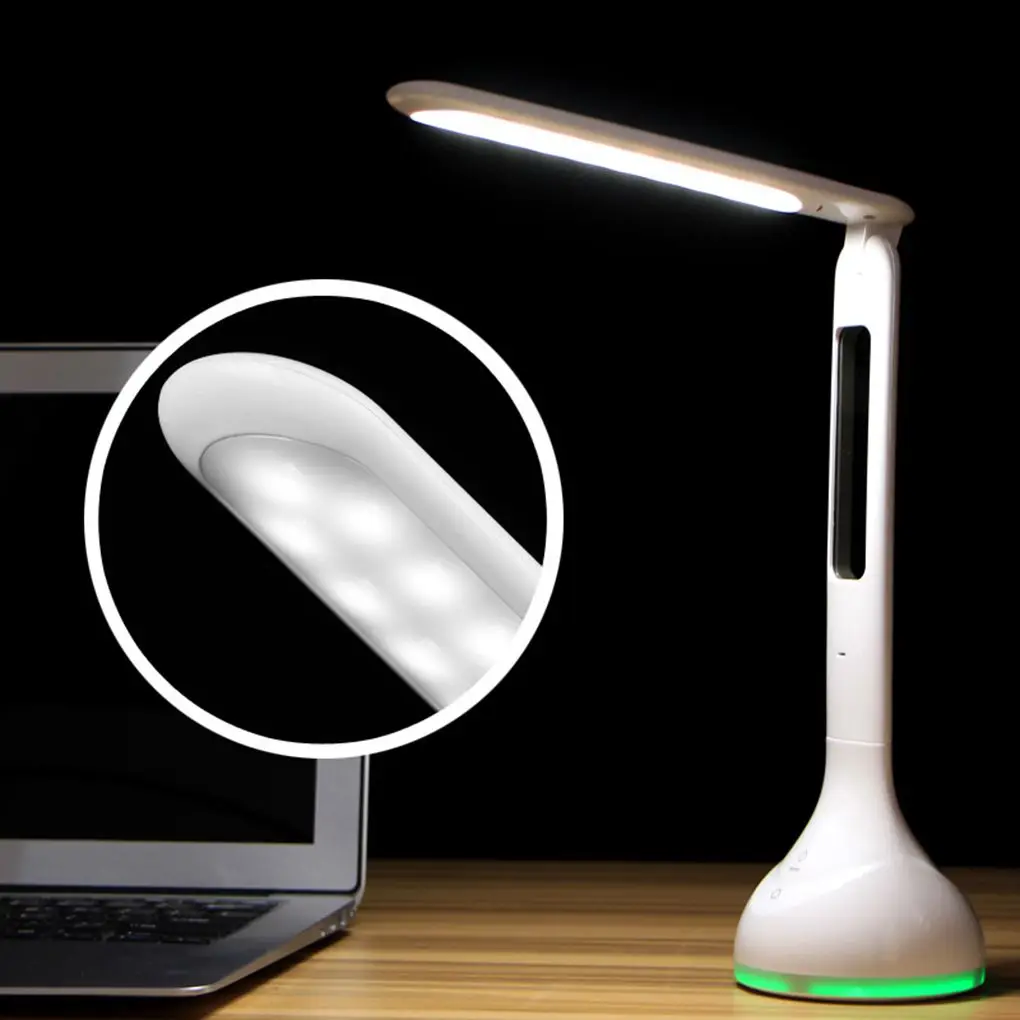 Durable LED Desk Lamp Touch Control Dimmable Bedside & Table Lamp with Calendar/ Alarm C
Durable LED Desk Lamp Touch Control Dimmable Bedside & Table Lamp with Calendar/ Alarm C