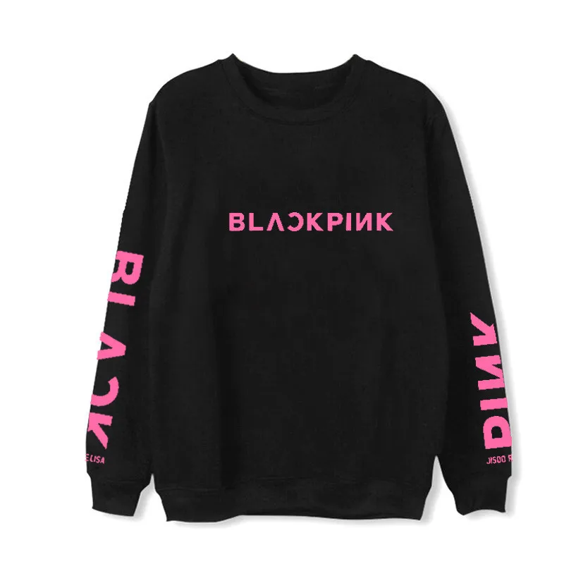 Autumn Fashion Woman Clothes Kpop Black Pink Letter Print Sweatshirt Hoodies Long Sleeve Casual Pullover Tops Coat Streetwear
Autumn Fashion Woman Clothes Kpop Black Pink Letter Print Sweatshirt Hoodies Long Sleeve Casual Pullover Tops Coat Streetwear